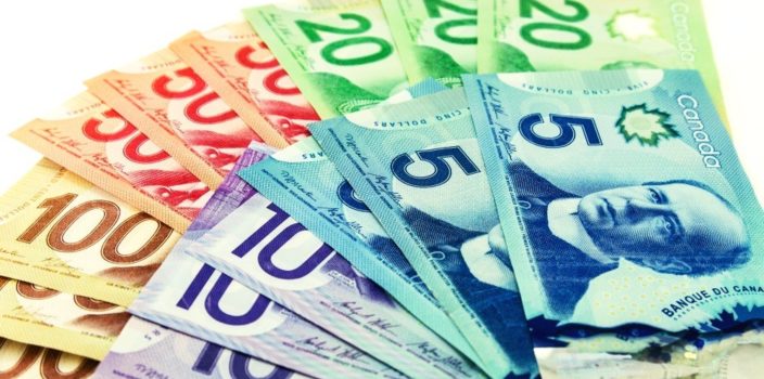 Currency exchange rates in Canada