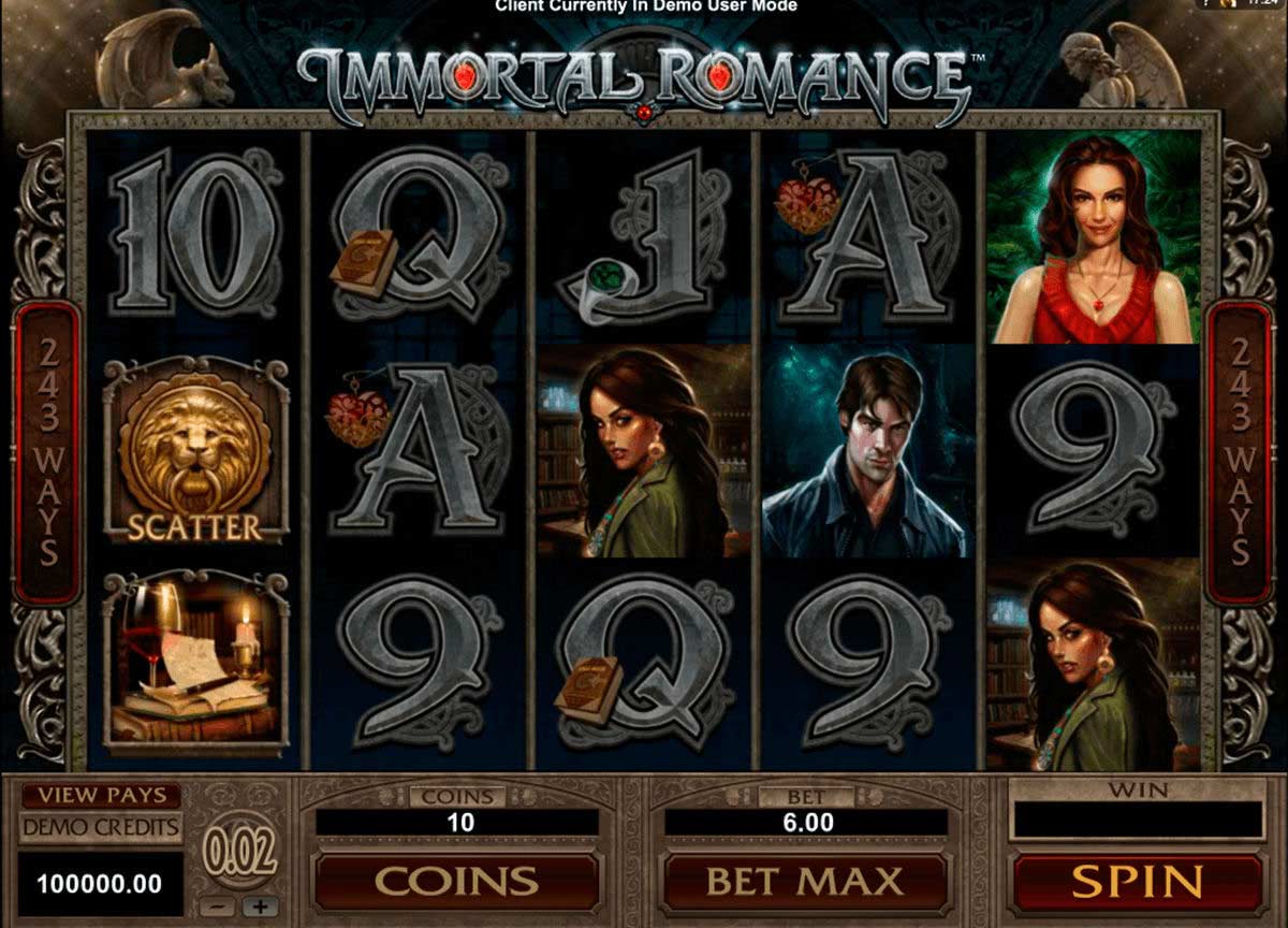 Immortal Romance from Microgaming